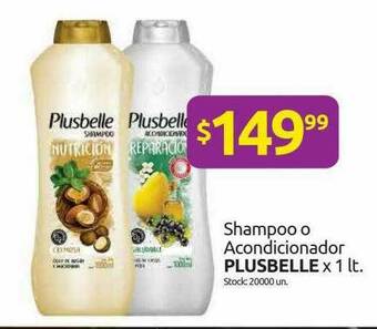 Cordiez Shampoo O Acondicionador Plusbelle oferta