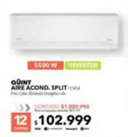 Nexon Qüint aire acond. split oferta