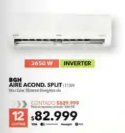 Nexon Bgh aire acond. split oferta