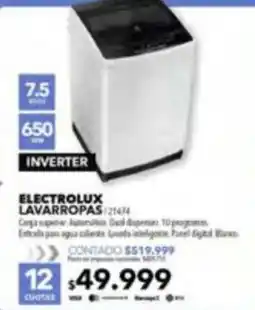 Nexon Electrolux lavarropas oferta