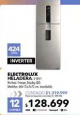 Nexon Electrolux heladera oferta