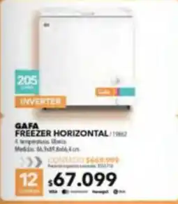 Nexon Gafa freezer horizontal oferta