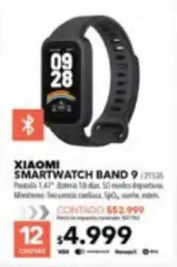 Nexon Xiaomi smartwatch band 9 oferta