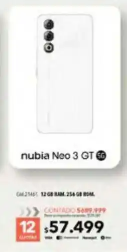 Nexon nubia Neo 3 GT 5G oferta