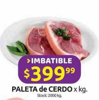 Cordiez Paleta De Cerdo oferta