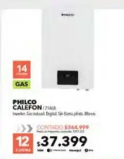 Nexon Philco calefon /21468 oferta