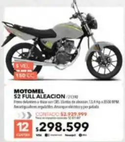 Nexon Motomel s2 full aleacion oferta