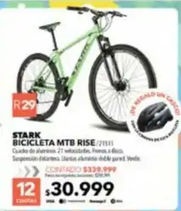 Nexon Stark bicicleta mtb rise oferta