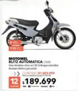 Nexon Motomel blitz automatica oferta
