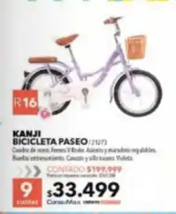 Nexon Kanji bicicleta paseo oferta