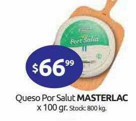 Cordiez Queso Por Salut Masterlac oferta