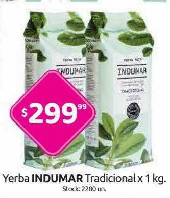 Cordiez Yerba Indumar Tradicional oferta