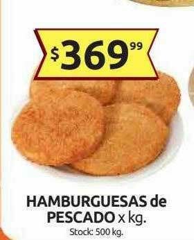 Cordiez Hamburguesas De Pescado oferta
