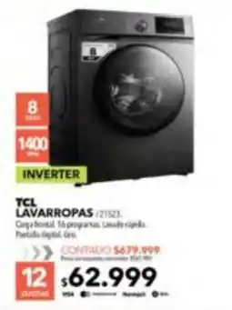 Nexon Tcl lavarropas oferta