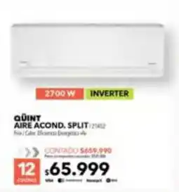 Nexon Qüint aire acond. split oferta