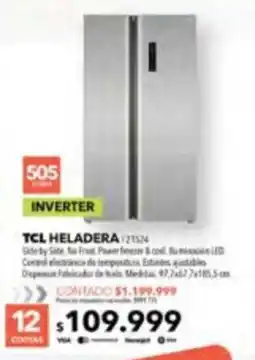 Nexon Tcl heladera oferta
