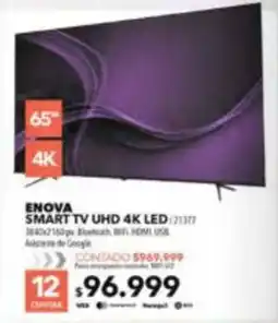 Nexon Enova smart tv uhd 4k led oferta