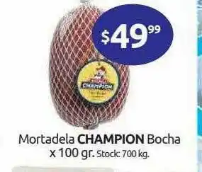 Cordiez Mortadela Champion Bocha oferta
