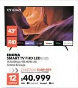 Nexon Enova smart tv fhd led oferta