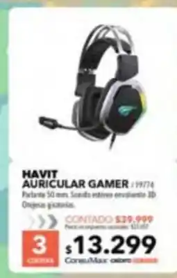 Nexon Havit auricular gamer oferta