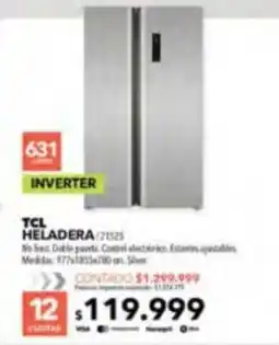 Nexon Tcl heladera oferta