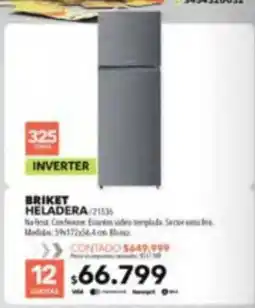 Nexon Briket heladera oferta
