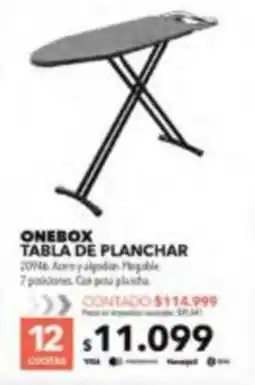 Nexon Onebox tabla de planchar oferta