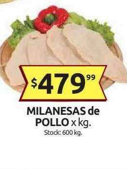 Cordiez Milanesas De Pollo oferta