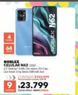 Nexon Noblex celular n62 oferta