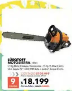Nexon Lüsqtoff motosierra oferta