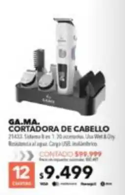 Nexon Ga.ma cortadora de cabello oferta
