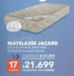 Nexon Colchon matelasse jacard oferta