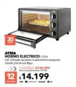 Nexon Atma horno electrico oferta