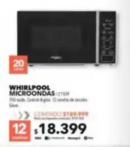 Nexon Whirlpool microondas oferta