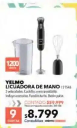 Nexon Yelmo licuadora de mano oferta