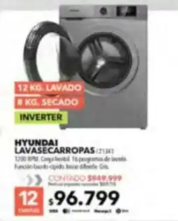 Nexon Hyundai lavasecarropas oferta