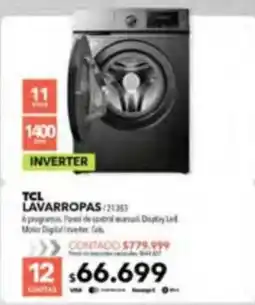 Nexon Tcl lavarropas oferta