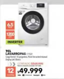 Nexon Tcl lavarropas oferta