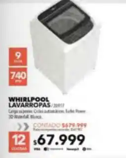 Nexon Whirlpool lavarropas oferta