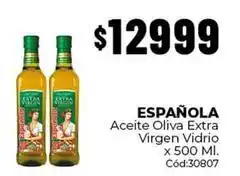 Diarco Aceite oliva extra virgen vidrio x 500 ml. cód:30807 oferta