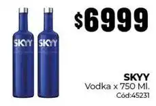Diarco Skyy - vodka x 750 ml. cód:45231 oferta