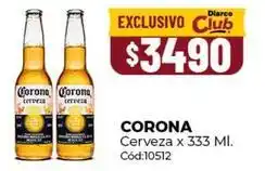 Diarco Corona - cerveza x 333 ml. cód:10512 oferta