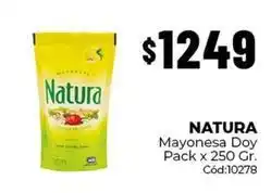 Natura - mayonesa doy pack x 250 gr. cód:10278