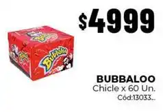Diarco Bubbaloo - chicle x 60 un. cód:13033 oferta