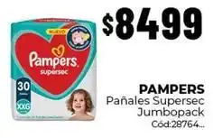 Diarco Pampers - pañales supersec jumbopack cód:28764 oferta