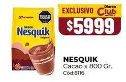 Diarco Nesquik - cacao oferta