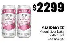 Diarco Smirnoff - aperitivo lata oferta