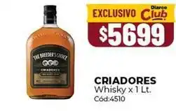 Diarco Criadores - whisky oferta