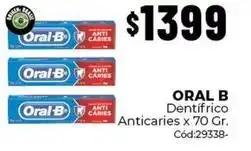 Diarco Oral-b - dentífrico anticaries x 70 gr. cód:29338 oferta