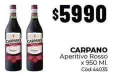 Diarco Carpano - aperitivo rosso x 950 ml. cód:44035 oferta